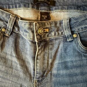 WHBM High-Rise Skinny Flare Jeans – Size 6R | Everyday Soft Denim™ | Sleek